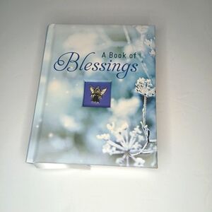 A Book of Blessings with Angel Emblem And  Bookmark